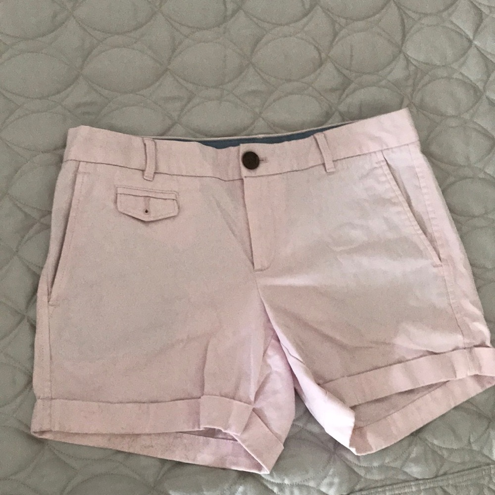 Blush pink shorts